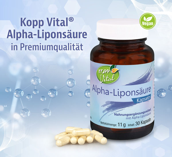Kopp Vital �  Alpha-Lipons�ure / 150 mg / 30 Kapseln