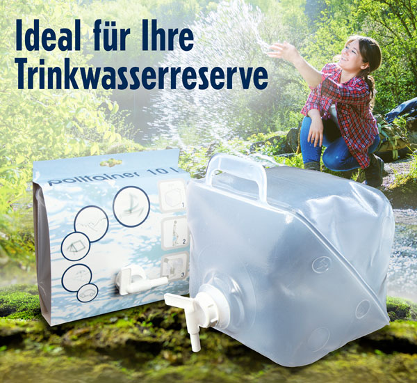 5er-Pack Faltbarer Wasserkanister