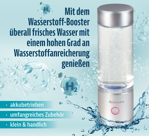 Aquavolta �  H 2  Turbo 2.0 Wasserstoff-Booster - portabler H 2 -Generator
