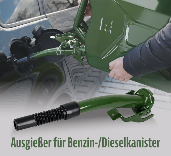 Ausgie�er f�r Benzin-/Dieselkanister