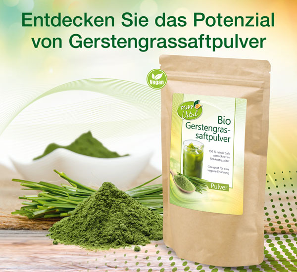 Kopp Vital �  Bio-Gerstengrassaftpulver