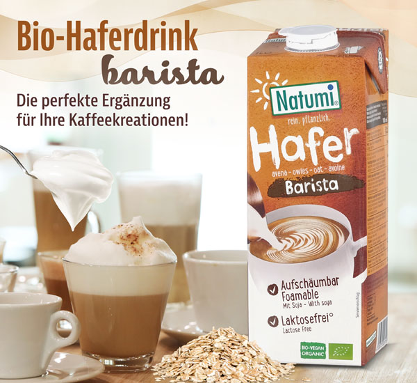 4er-Pack Natumi �  Bio-Haferdrink Barista