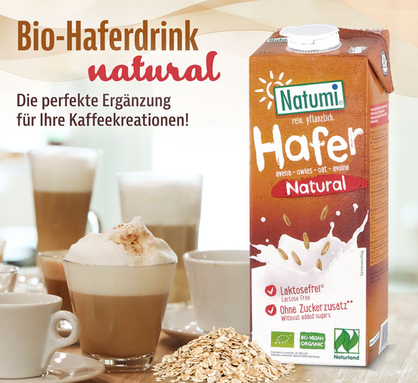 4er-Pack Natumi �  Bio-Haferdrink Natural