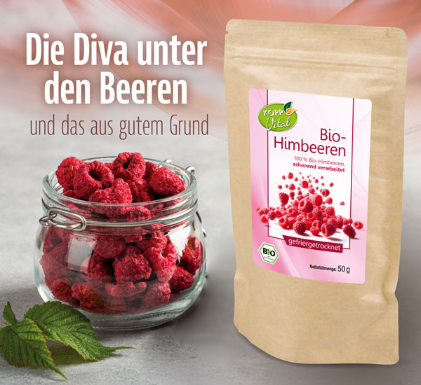 Kopp Vital � Bio-Himbeeren gefriergetrocknet