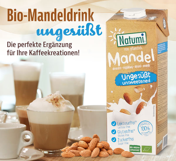 4er-Pack Natumi �  Bio-Mandeldrink unges��t