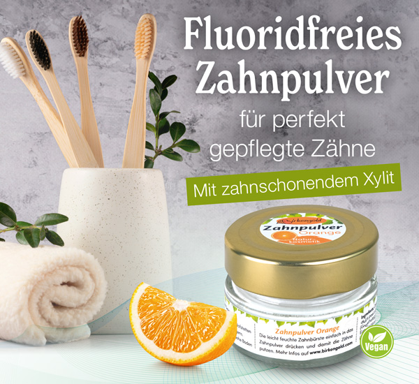 Birkengold &reg;  Zahnpulver Orange