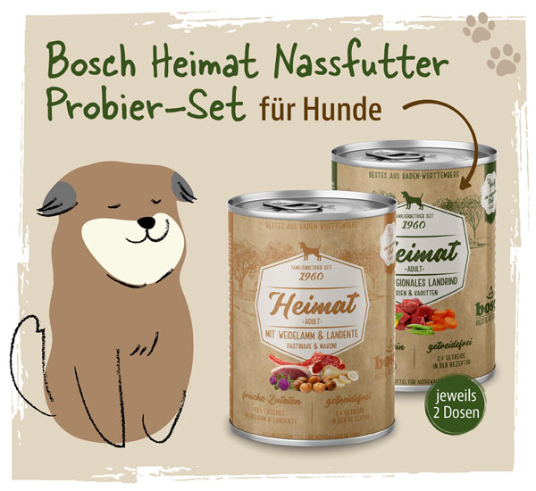 Bosch Probier-Set Nassfutter f�r Hunde