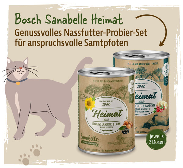 Bosch Probier-Set Nassfutter f�r Katzen