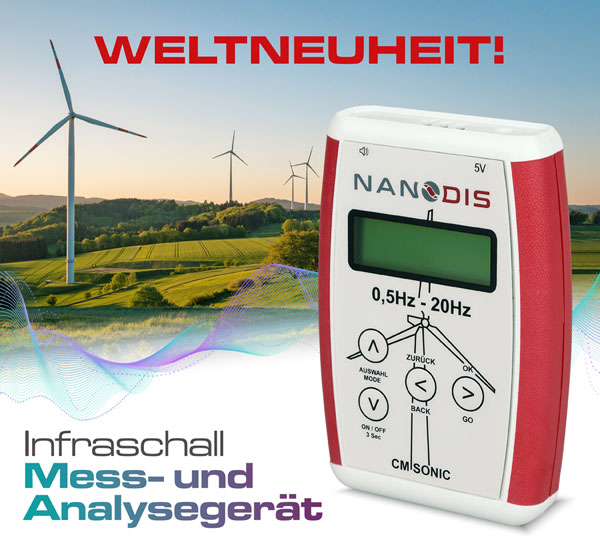 CM Sonic Infraschall Mess- und Analyseger�t