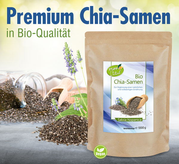 Kopp Vital �  Bio Chia-Samen 1 kg - vegan
