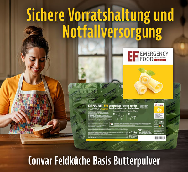 Convar Feldk�che Basics Butterpulver