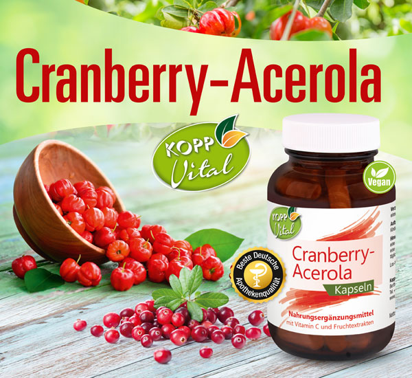 Kopp Vital �  Cranberry-Acerola / 90 Kapseln