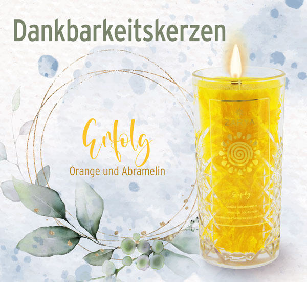 Dankbarkeitskerze �Erfolg�