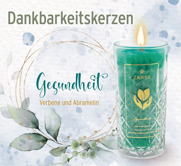 Dankbarkeitskerze �Gesundheit�