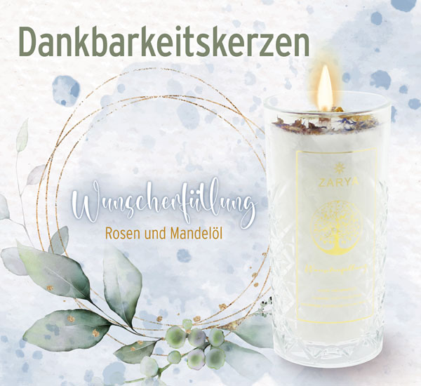 Dankbarkeitskerze �Wunscherf�llung�