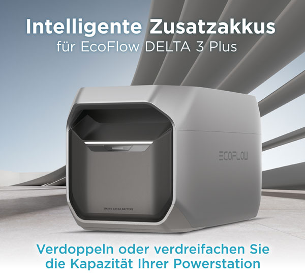 EcoFlow DELTA 3 Zusatzakku 1024 Wh 