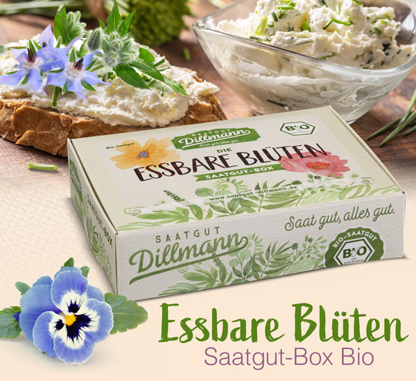Die Essbare Bl�ten Saatgut-Box Bio