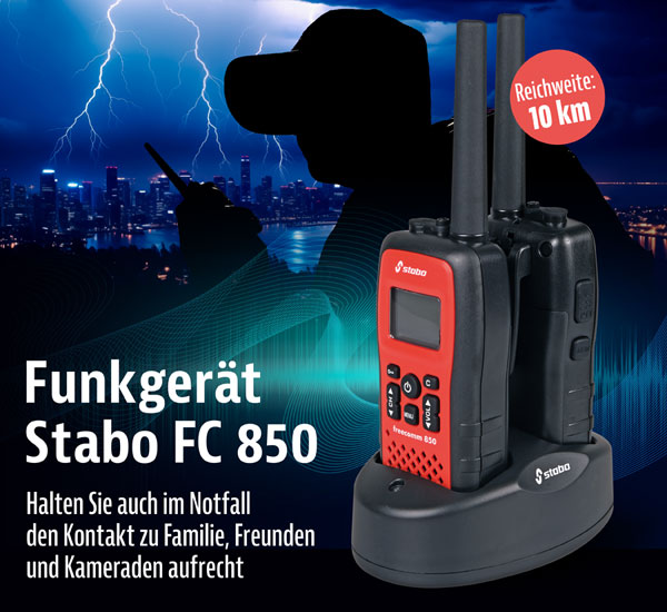 Funkger�t Stabo FC 850 2er-Set - Funktional