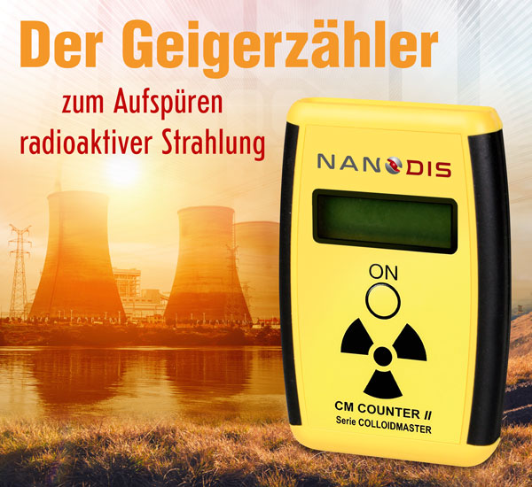 Colloidmaster Geigerz�hler CM Counter&nbsp; 