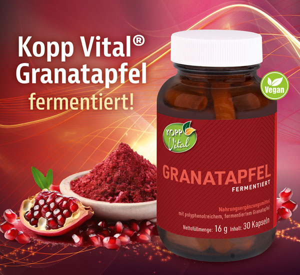 Kopp Vital �  Granatapfel fermentiert / 450 mg / 30 Kapseln