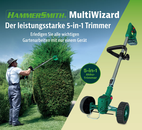  Hammersmith �  MultiWizard - 5-in-1 Akku-Trimmer  