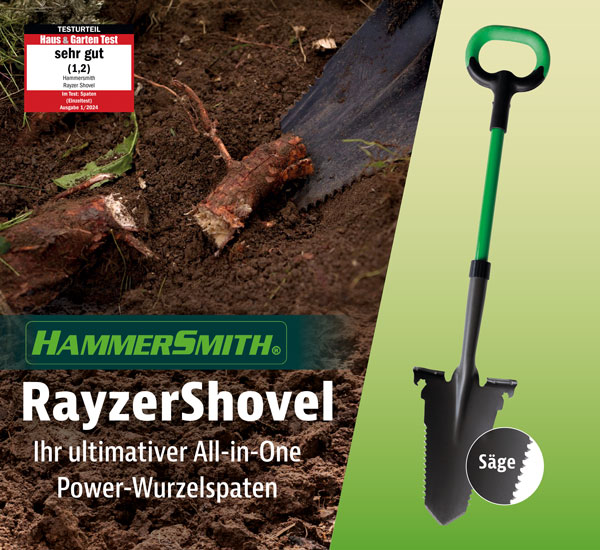 Hammersmith� RayzerShovel All-in-One Wurzelspaten