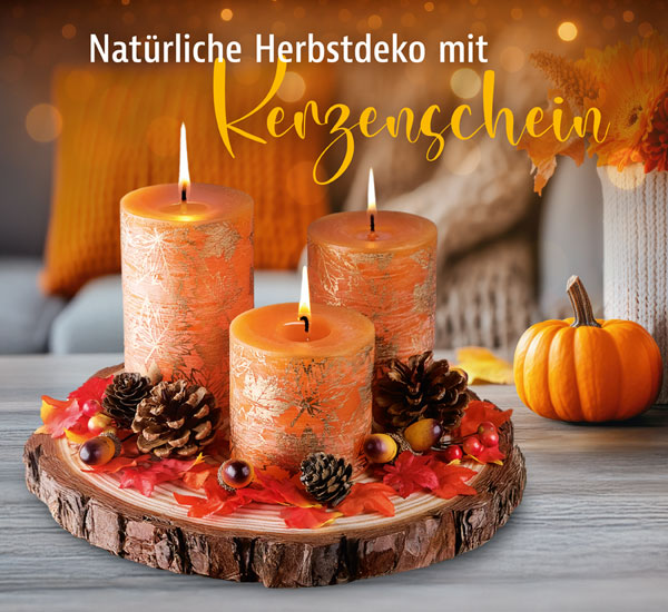 Kerzenset �Herbststimmung�