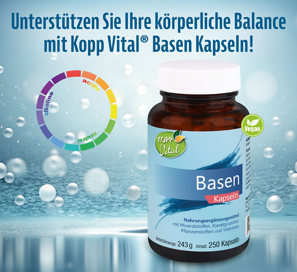 Kopp Vital �  Basen Kapseln / 250 Kapseln