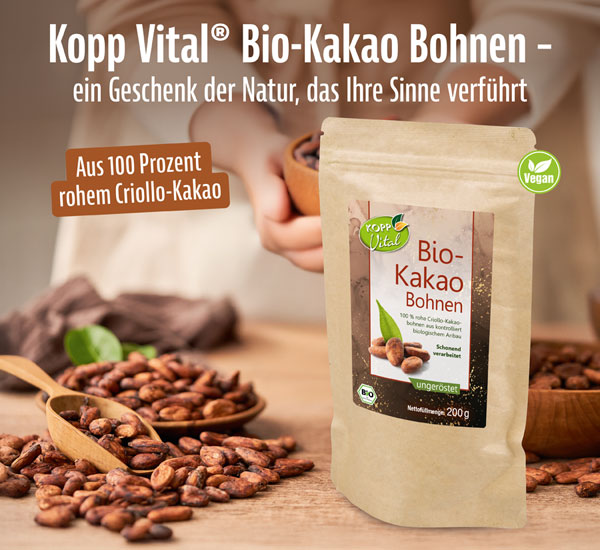 Kopp Vital � Bio-Kakao Bohnen