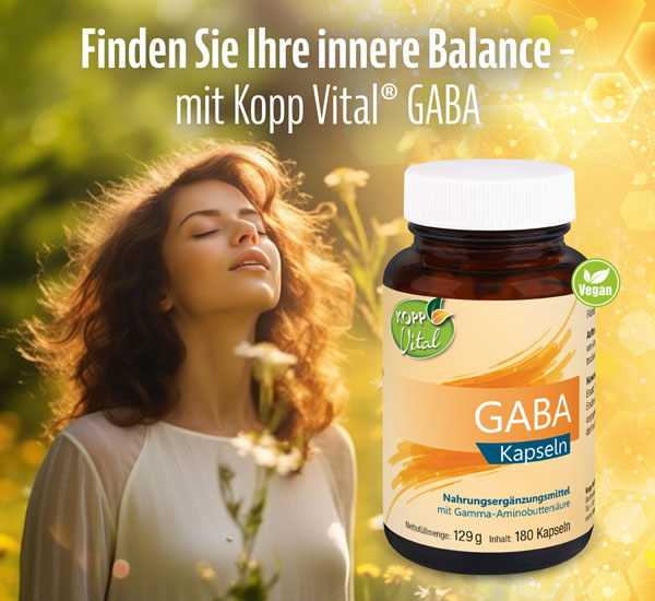 Kopp Vital� GABA / 600 mg / 180 Kapseln