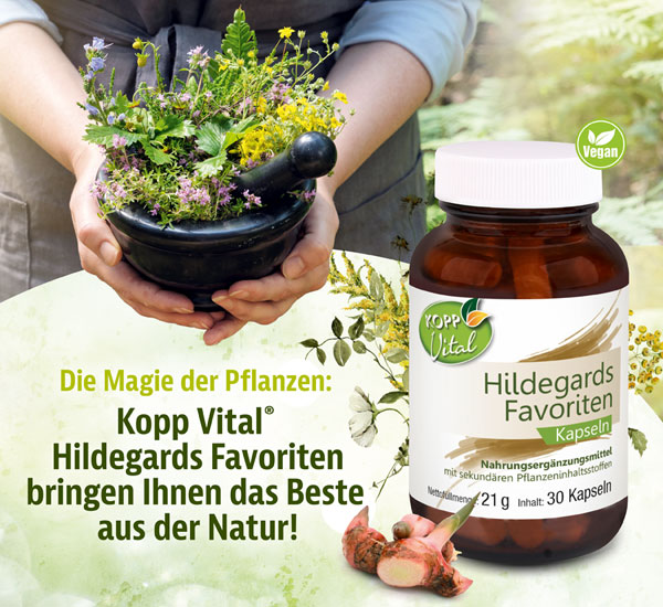 Kopp Vital �  Hildegards Favoriten&nbsp;/ 30 Kapseln