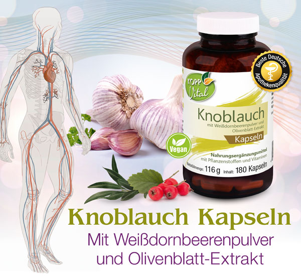 Kopp Vital �  Knoblauch Kapseln / 300 mg / 180 Kapseln