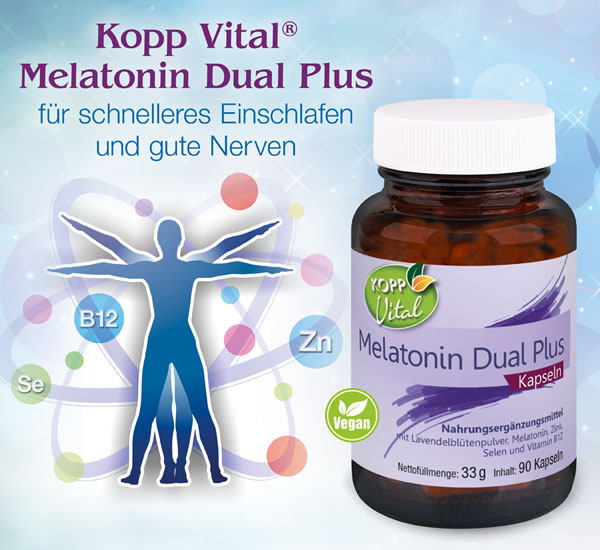 Kopp Vital �  Melatonin Dual Plus Kapseln / 90 Kapseln