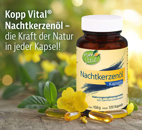 Kopp Vital �  Nachtkerzen�l / 1000 mg / 120 Kapseln