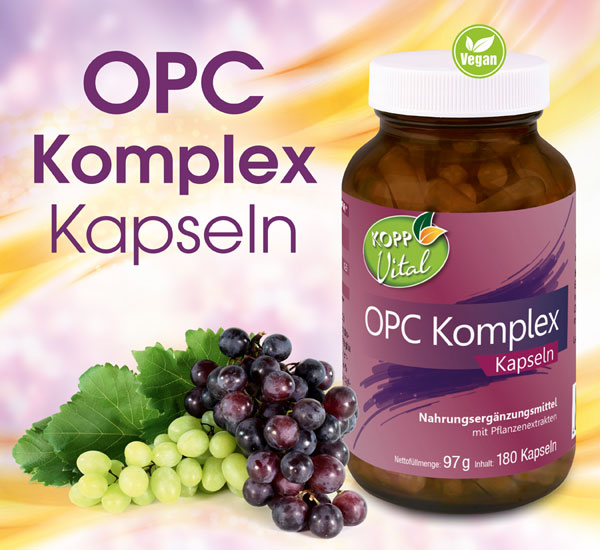 Kopp Vital �  OPC Komplex / 105 mg / 180 Kapseln