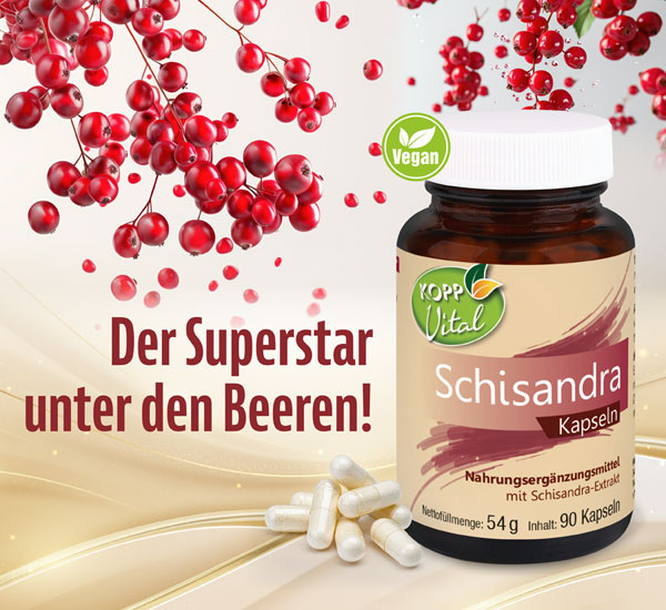 Kopp Vital �  Schisandra / 500 mg / 90 Kapseln