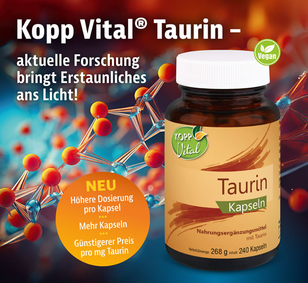 Kopp Vital �  Taurin / 1000 mg / 240 Kapseln