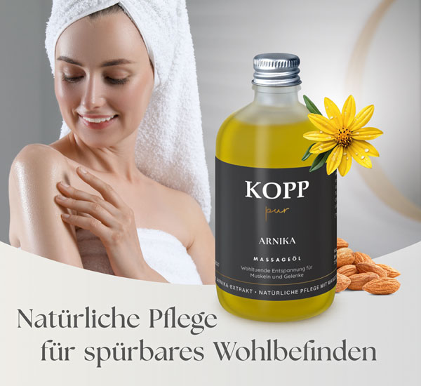 Kopp pur Arnika Massage�l