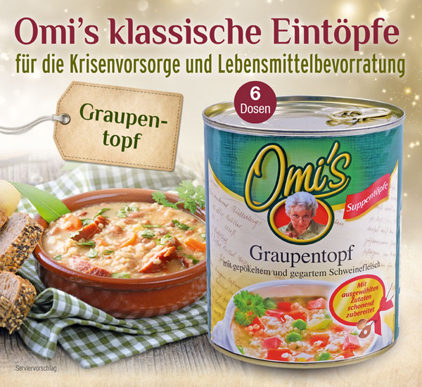 Omi�s klassischer Graupentopf