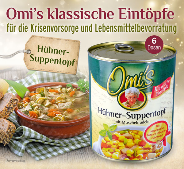 Omi�s klassischer H�hner-Suppentopf