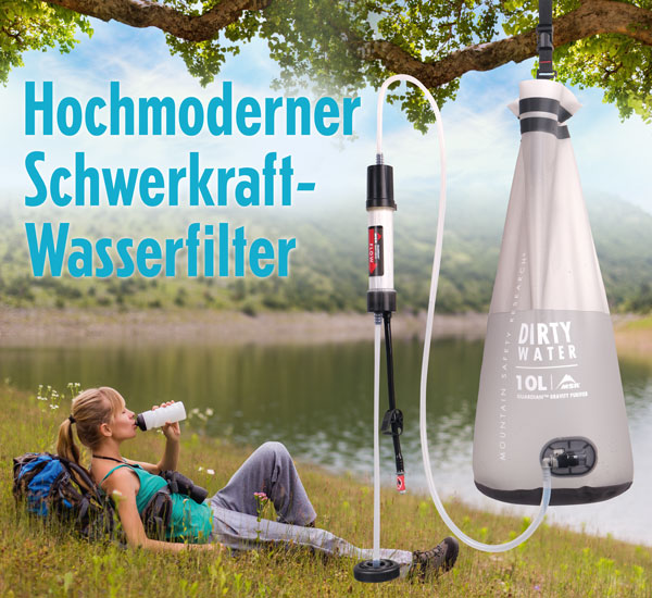 MSR� Guardian Schwerkraft Wasserfilter - F�r Bastler