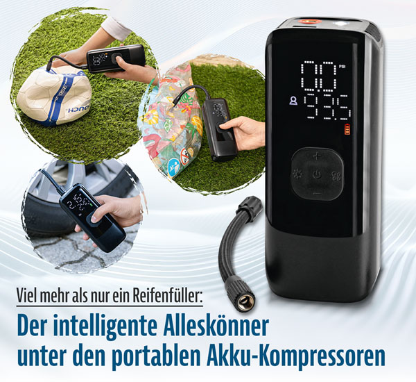 Multifunktions-Luftkompressor - Sehr gut