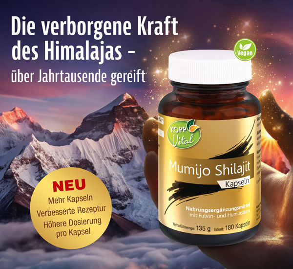 Kopp Vital� Mumijo Shilajit / 650 mg / 180 Kapseln