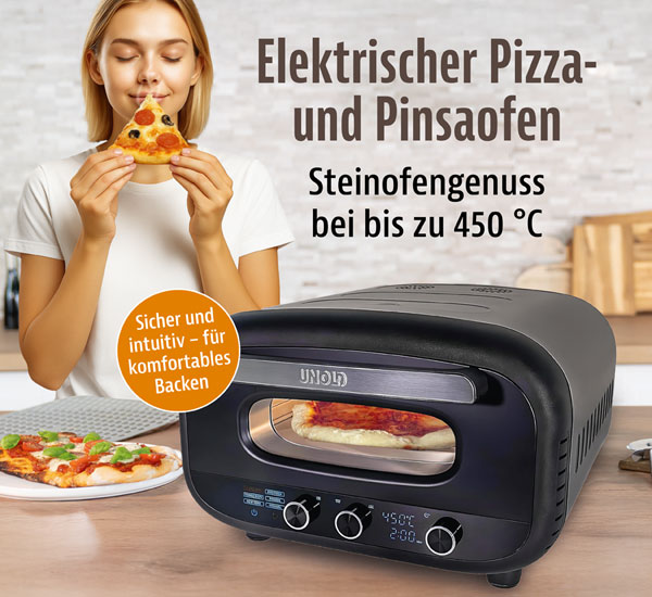 UNOLD� Pizza- und Pinsaofen Don Alfredo