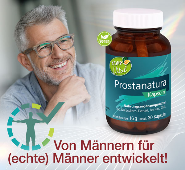 Kopp Vital �  Prostanatura Kapseln / Zink / Pinienrinden-Extrakt / K�rbiskern-Extrakt / Kurkuma / Lycopin / Bor