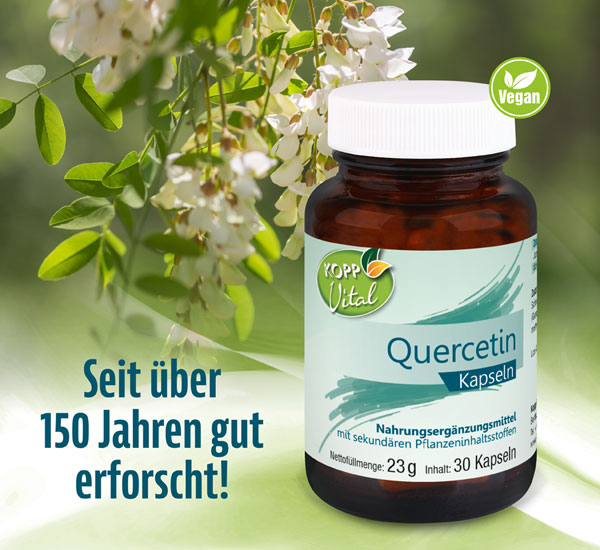 Kopp Vital �  Quercetin Kapseln / 420 mg / 30 Kapseln