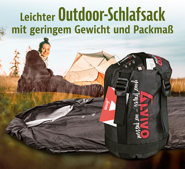 Schlafsack Alvivo Survival Base