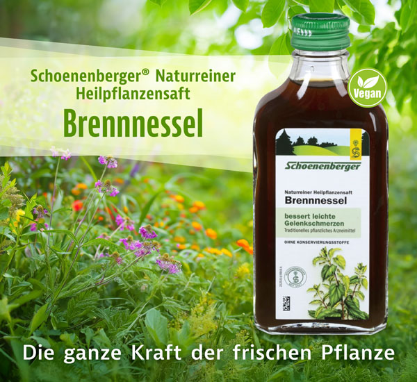 Schoenenberger �  Naturreiner Heilpflanzensaft Brennnessel