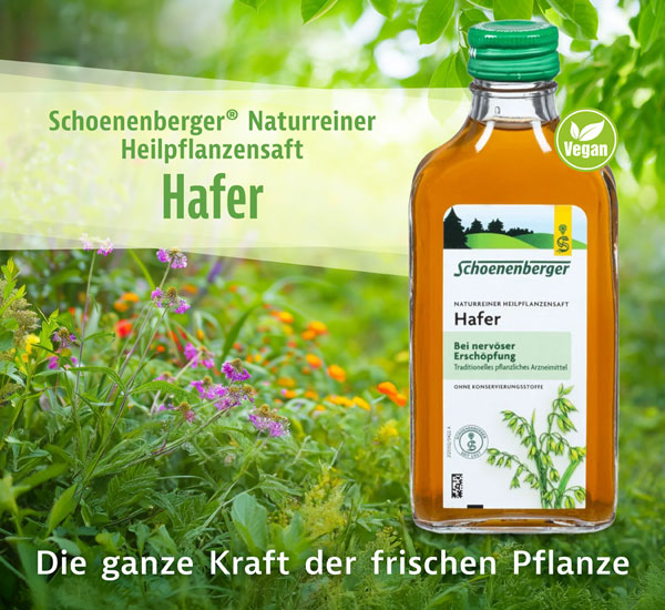 Schoenenberger Naturreiner Heilpflanzensaft - Hafer