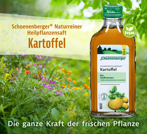 Schoenenberger Naturreiner Heilpflanzensaft - Kartoffel